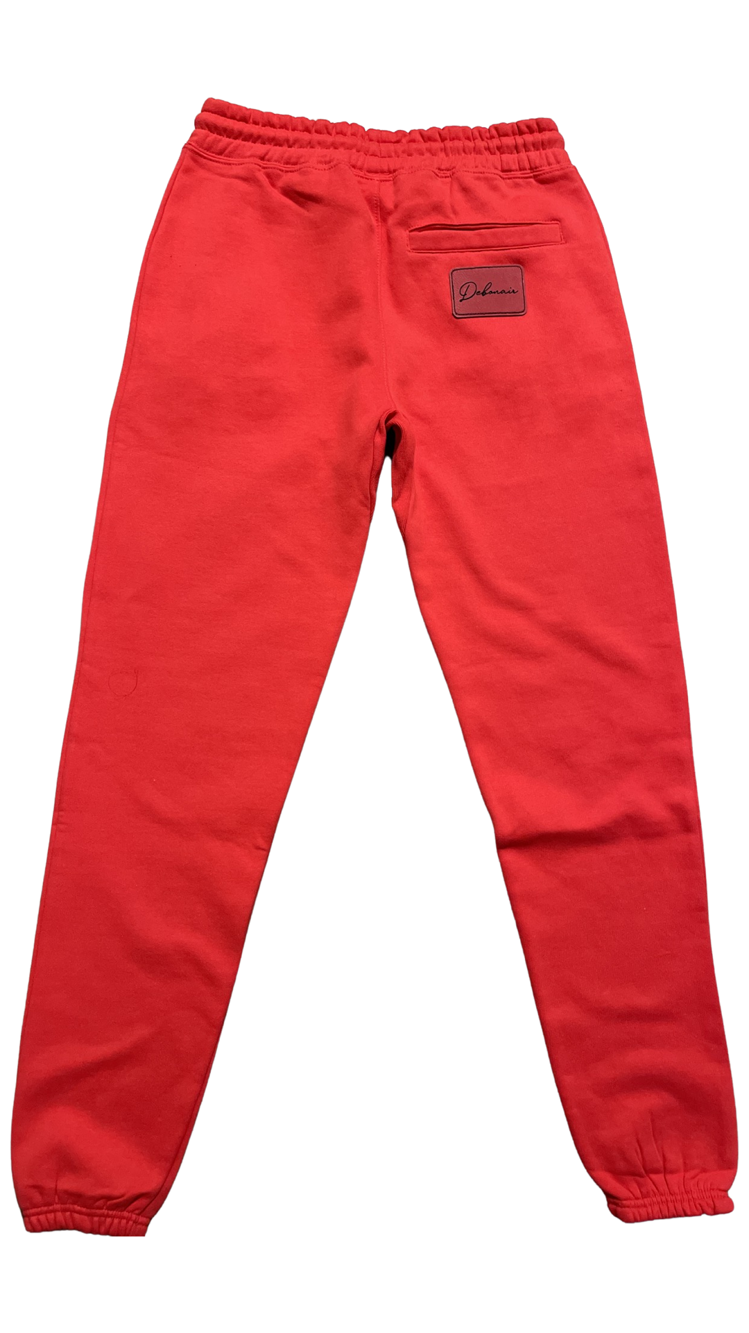Debonair “FIRE RED” Embroidered Sweatpants
