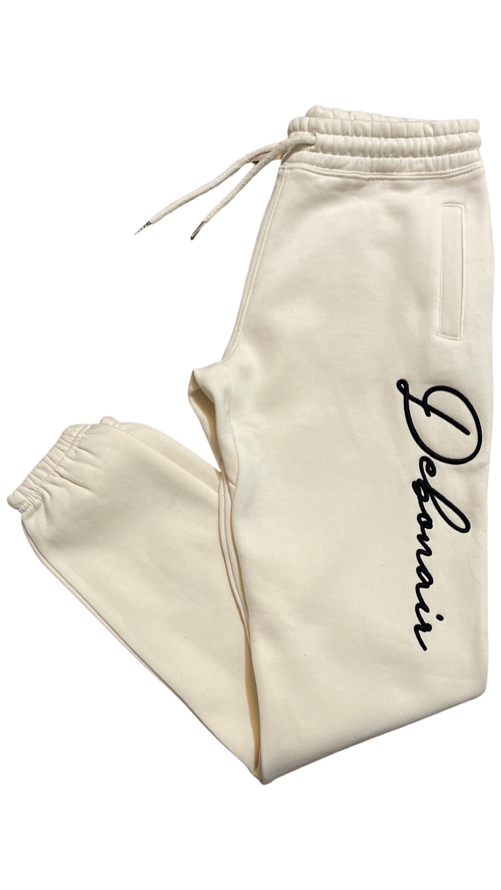 Debonair “BONE” Embroidered Sweatpants
