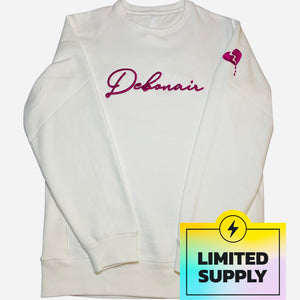 Debonair “Lost Love” embroidered sweatshirt