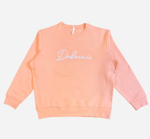 Debonair “CREAMSICLE” Embroidered Sweatshirt