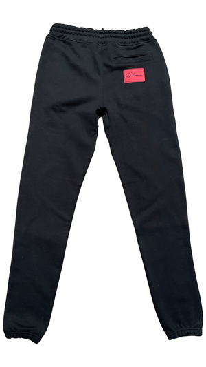 Debonair “BRED” Embroidered Sweatpants